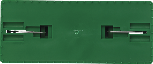 Vikan 5500 Padhouder met steelaansluiting groen onderzijde